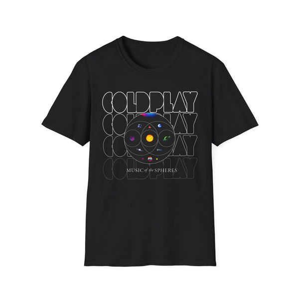 Coldplay 2025 - Music of the Spheres concert  T-Shirt