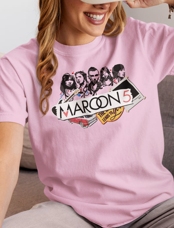 Cute Maroon 5 Vintage Band T-Shirt