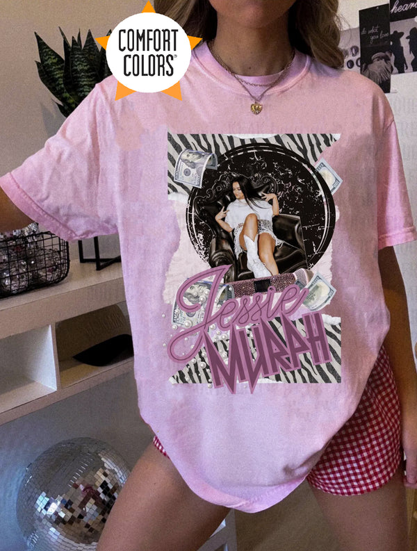 Lush Jessie Murph Comfort Colors Sad Girl Baddie T-Shirt
