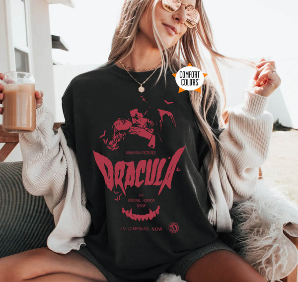 Comfort Colors Halloween inspired Dracula Shirt
