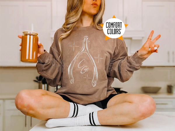 Comfort Colors Conan Gray Wishbone Sweatshirt
