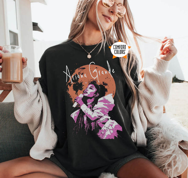 Ariana Grande 2025 Tour Comfort Colors Shirt